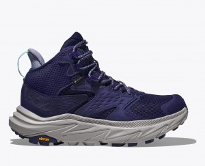 HOKA Anacapa 2 Mid GTX Women's Hiking Boots Dark Blue | 57613YQIG