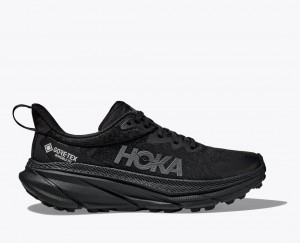 HOKA Challenger 7 GTX Women's Trail Running Shoes Black | 02348JTZM