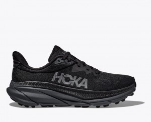 HOKA Challenger 7 Men's Trail Running Shoes Black | 90173TJZE