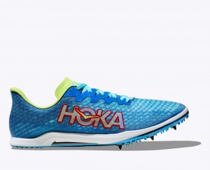 HOKA Cielo X 2 MD Women's Track Spikes Blue / Green | 69452YQXS