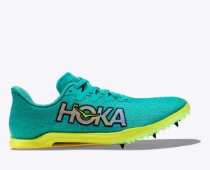 HOKA Cielo X 2 MD Women's Track Spikes Turquoise | 28794RPOV