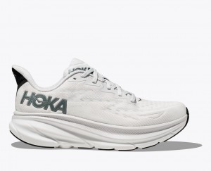 HOKA Clifton 9 Men's Running Shoes Light Grey | 35241PWJH