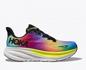 HOKA Clifton 9 Men's Running Shoes Multicolor | 01782YJGN