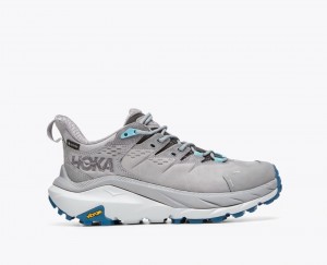 HOKA Kaha 2 Low GTX Women's Hiking Shoes Grey | 75312WNHF