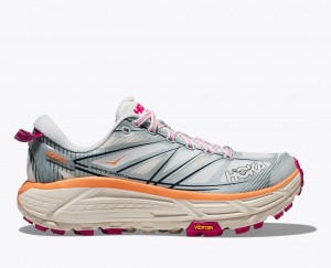 HOKA Mafate Speed 2 Women's Sneakers White / Grey / Orange | 98357KNWT