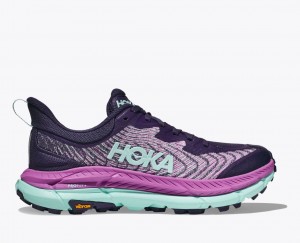 HOKA Mafate Speed 4 Women's Trail Running Shoes Purple / Pink | 42765RAJG