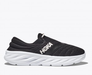 HOKA Ora Recovery 2 Women's Slip On Shoes Black | 94310KYIV