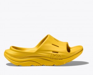 HOKA Ora Recovery 3 Women's Slide Light Orange | 97032RLOJ