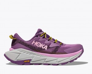 HOKA Skyline-Float X Women's Hiking Shoes Purple | 12534OAIF