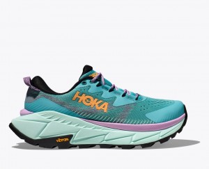 HOKA Skyline-Float X Women's Hiking Shoes Turquoise | 81305TYEH