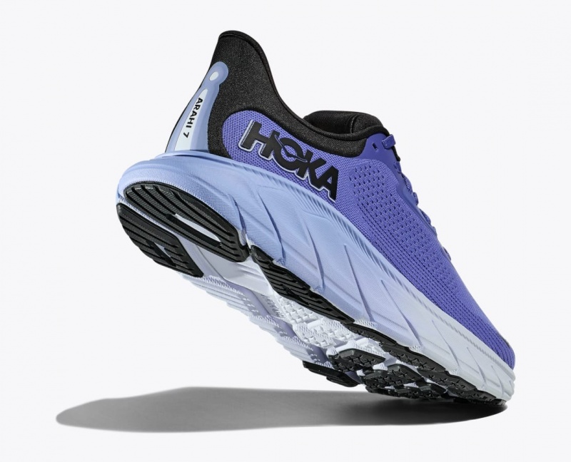 HOKA Arahi 7 Women's Running Shoes Dark Blue | 25403PQTV