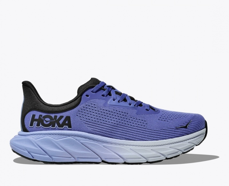 HOKA Arahi 7 Women\'s Running Shoes Dark Blue | 25403PQTV