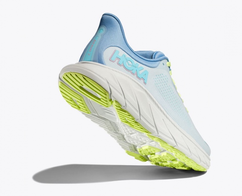 HOKA Arahi 7 Women's Running Shoes Light Blue | 38407PZLQ