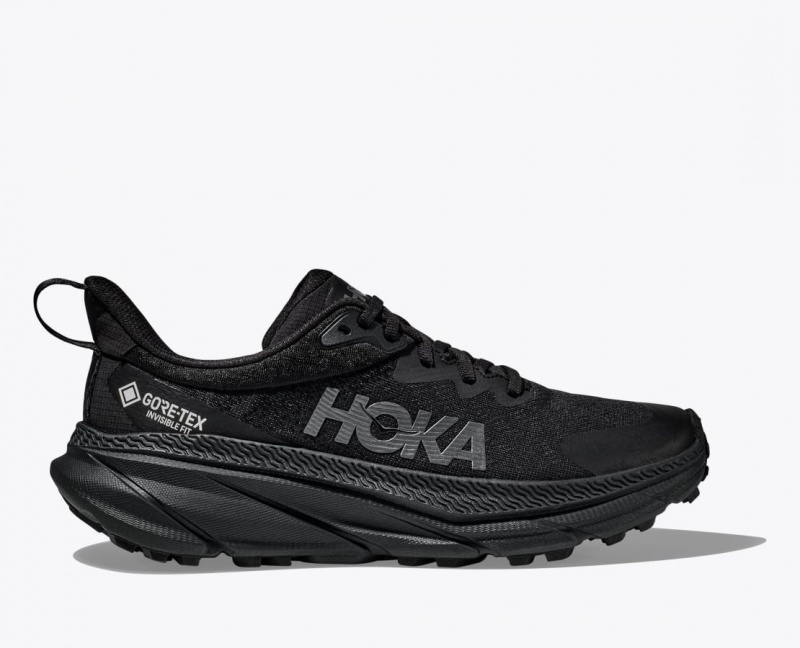 HOKA Challenger 7 GTX Women\'s Trail Running Shoes Black | 02348JTZM