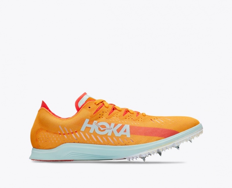 HOKA Cielo X LD Men\'s Track Spikes Orange | 56320CVZR