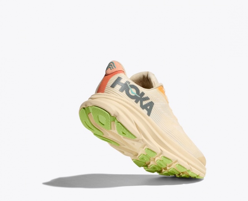 HOKA Clifton 9 Kids' Running Shoes Beige | 70685RWJV