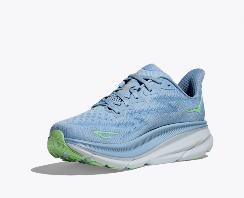 HOKA Clifton 9 Men's Running Shoes Blue | 80746OXCK