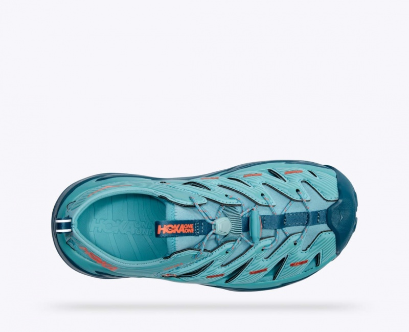 HOKA Hopara Women's Sandals Blue | 69521TVWM