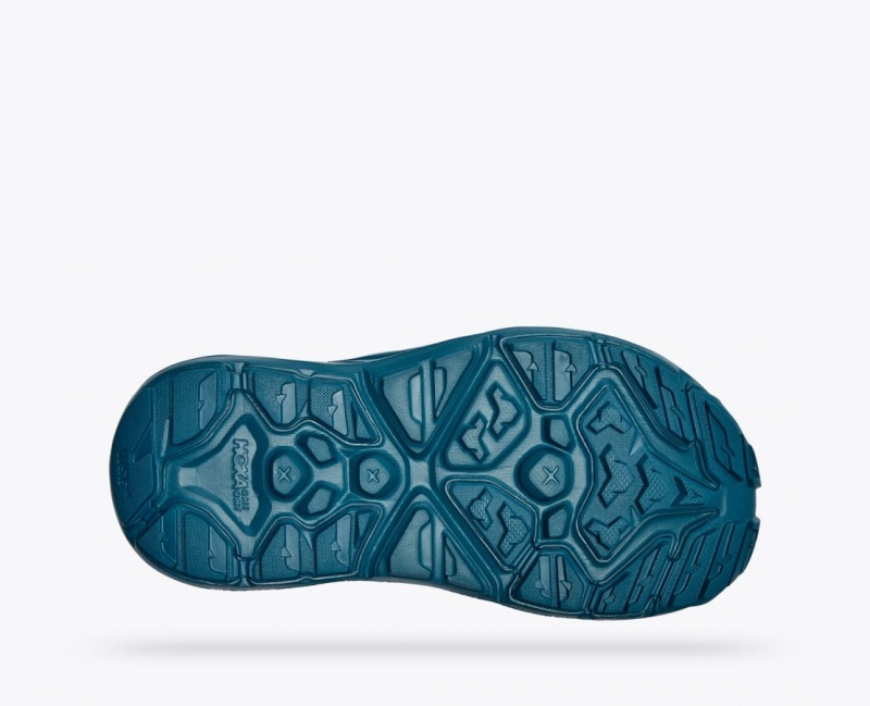 HOKA Hopara Women's Sandals Blue | 69521TVWM