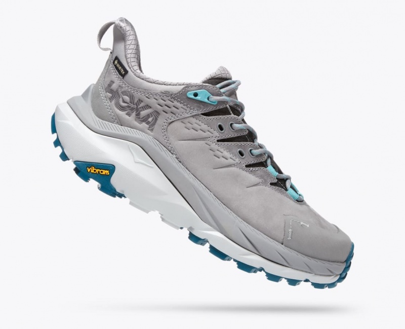 HOKA Kaha 2 Low GTX Women's Hiking Shoes Grey | 75312WNHF