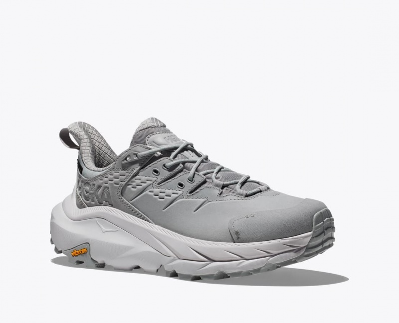 HOKA Kaha 2 Low GTX Women's Hiking Shoes Grey / Light Grey | 23519FZPI