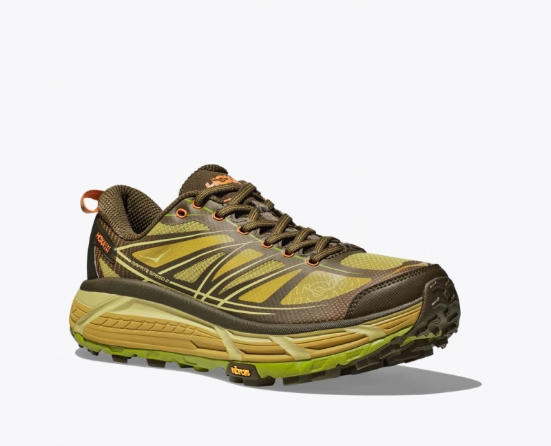 HOKA Mafate Speed 2 Women's Sneakers Dark Olive | 90428WKYX