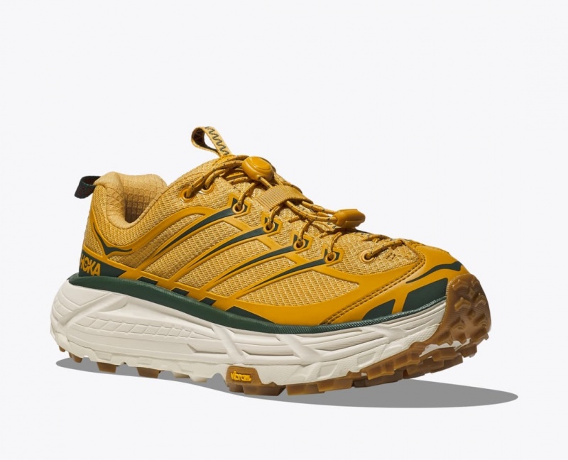 HOKA Mafate Three2 Women's Trail Running Shoes Brown | 83562JQWX