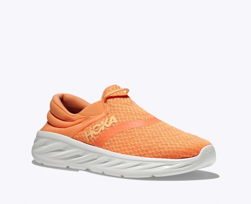 HOKA Ora Recovery 2 Women's Slip On Shoes Orange | 01435DKQV