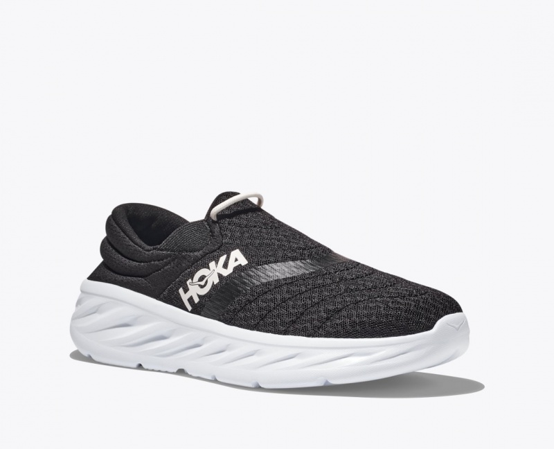 HOKA Ora Recovery 2 Women's Slip On Shoes Black | 94310KYIV