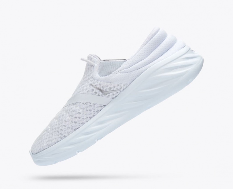 HOKA Ora Recovery 2 Women's Slip On Shoes White | 68752YAKS