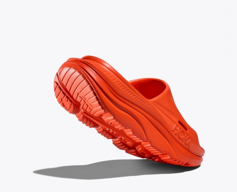 HOKA Ora Recovery 3 Men's Slide Red | 10386AGCK