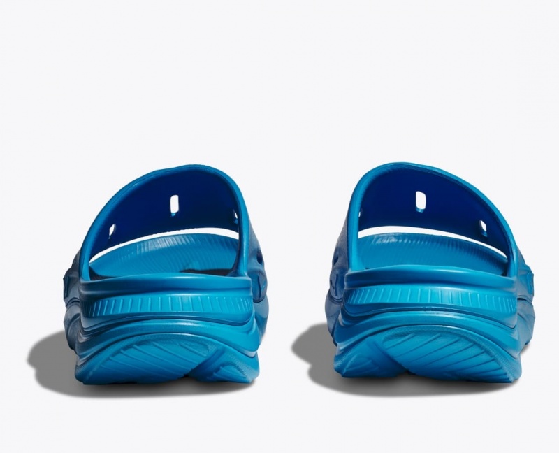 HOKA Ora Recovery 3 Women's Slide Blue | 06549KNXA