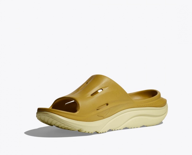 HOKA Ora Recovery 3 Women's Slide Brown | 61957CXTA