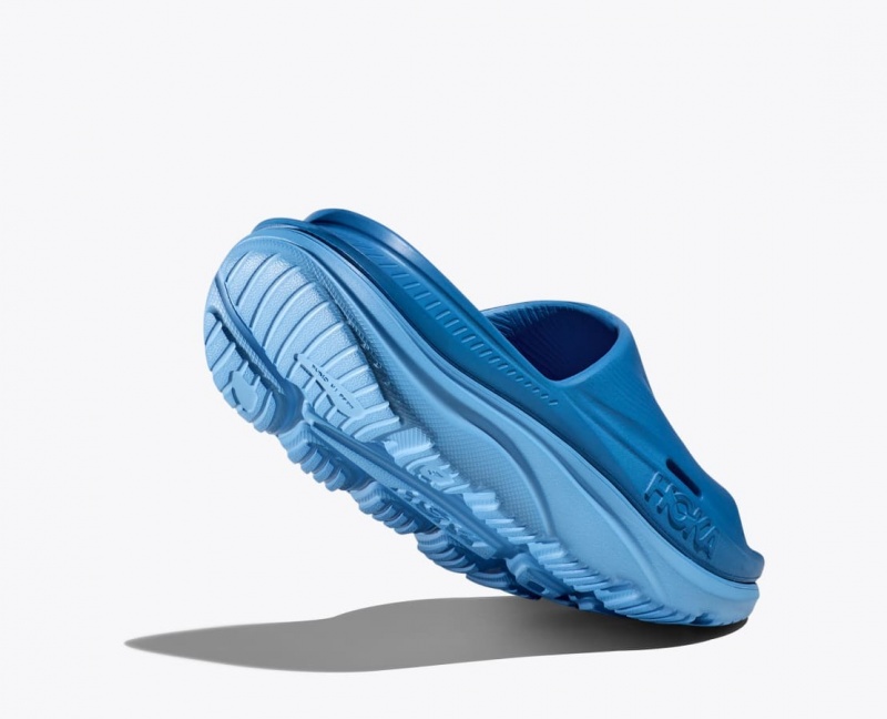 HOKA Ora Recovery 3 Women's Slide Dark Blue | 52013XRGP