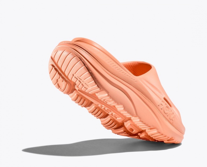 HOKA Ora Recovery 3 Women's Slide Dark Orange | 74829WZFB