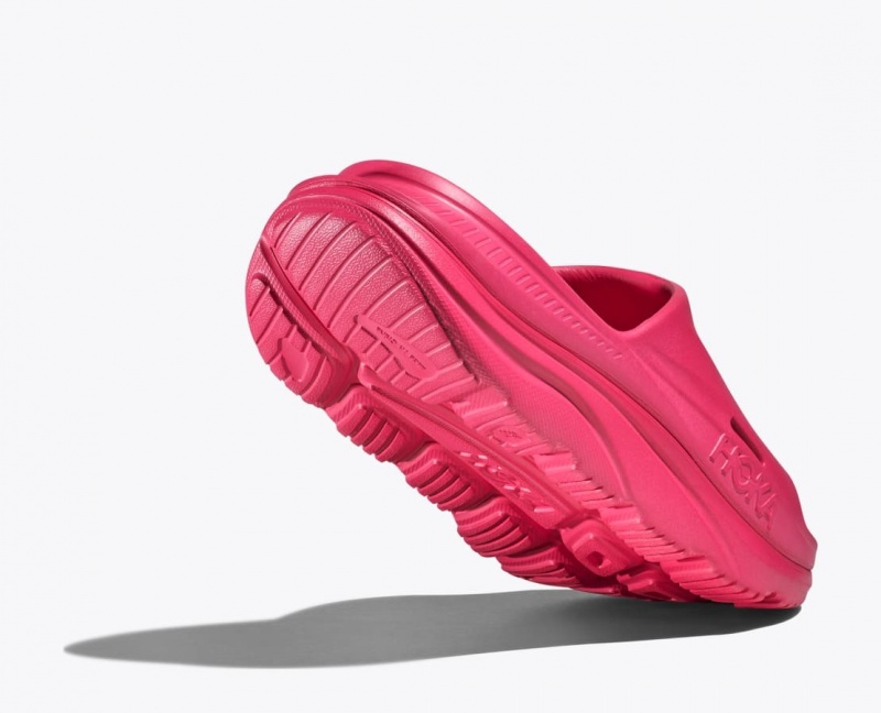 HOKA Ora Recovery 3 Women's Slide Red | 92875TIOR