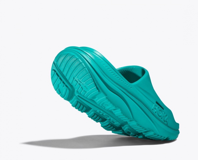 HOKA Ora Recovery 3 Women's Slide Turquoise | 53480ACFR