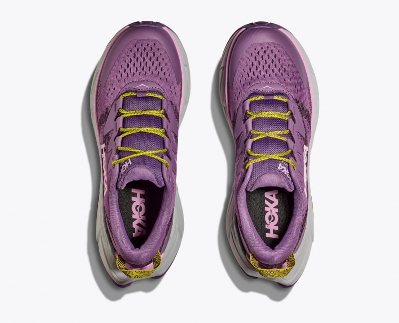 HOKA Skyline-Float X Women's Hiking Shoes Purple | 12534OAIF