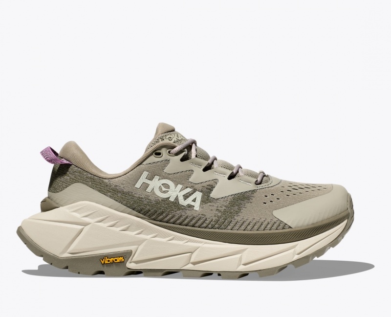 HOKA Skyline-Float X Women\'s Hiking Shoes Khaki | 30561CFBM