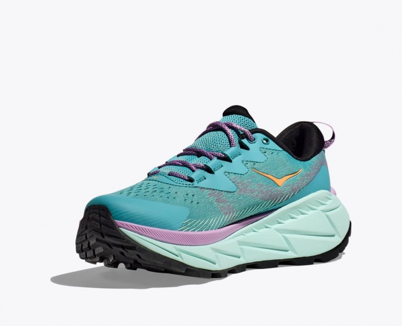 HOKA Skyline-Float X Women's Hiking Shoes Turquoise | 81305TYEH