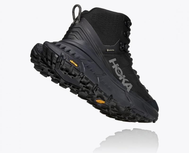 HOKA TenNine Hike GTX Men's Hiking Boots Black | 06293YEKR